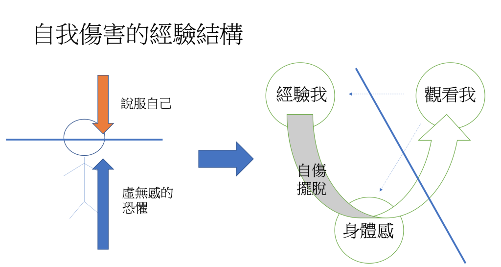 自傷者的經驗結構